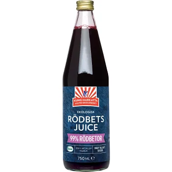 Rödbetsjuice KRAV 750ml Kung Markatta.