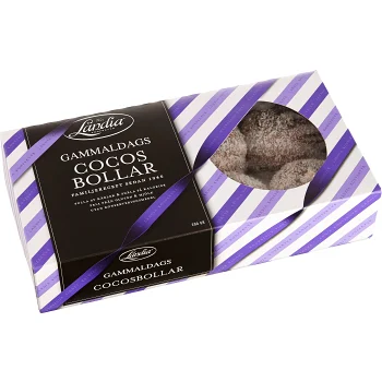 Gammaldags cocosbollar 8-p 200g Ländia.