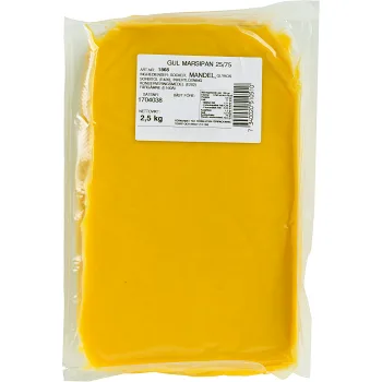 Kvalingsmarsipan Gul 500g Örebro Bageri.