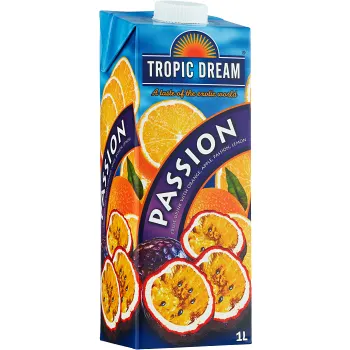 Fruktdryck Passion Drickfärdig 1l Tropic Dream.