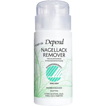 Nagellacksremover Pump-In Miljöanpassad 1-p Depend.