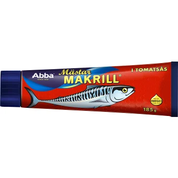 Makrill i tomatsås 185g Abba.