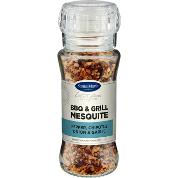 BBQ &amp; grill Mezquite Kryddblandning Kvarn 85g Santa Maria.