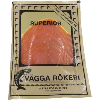 Lax Kallrökt Skivad 150g Vägga Rökeri.