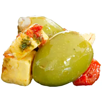 Mandeloliv med Manchego 1,65kg Ridderheims.