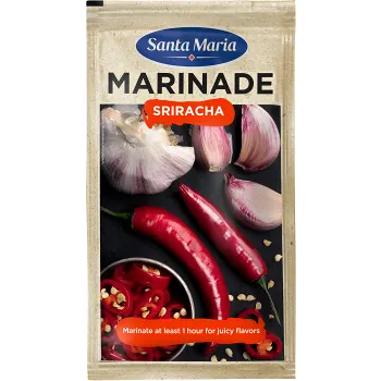 Bbq Marinad Sriracha 75g Santa Maria.