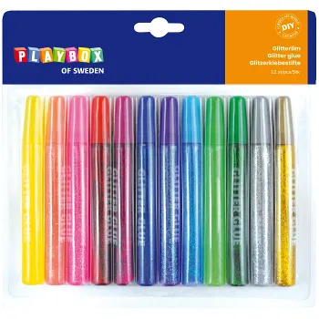 Glitterlim 12-p Playbox.