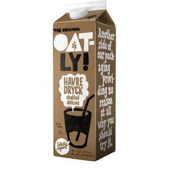 Havredryck Choklad 2,5% 1l Oatly.