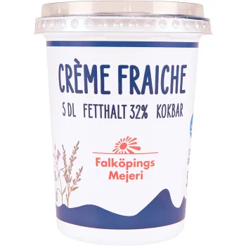 Crème Fraiche 34% 5dl Falköpings Mejeri.