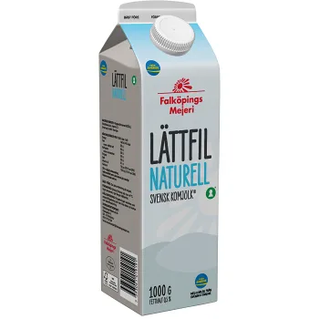 Lättfil 0,5% 1l Falköpings Mejeri.