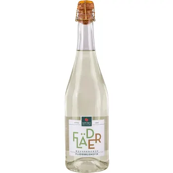 Mousserande Fläderblomsvin 0,5% 75cl Kiviks Musteri.