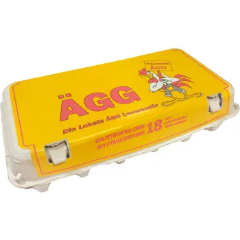 Ägg Frigående M 18-p Yttertavleägg.