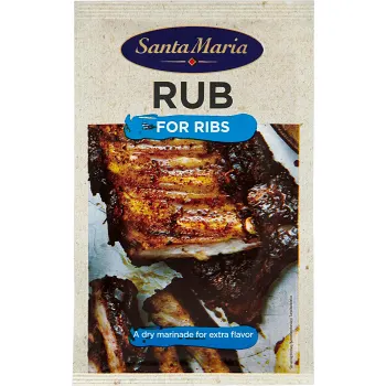 BBQ rub Ribs 30g Santa maria.