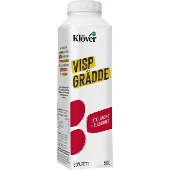 Vispgrädde 30% 5dl Klöver®.