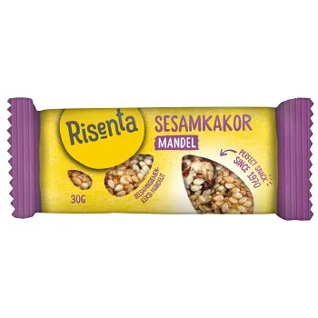 Sesamkaka Mandel 30g Risenta.