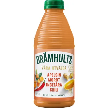 Juice Apelsin Morot Ingefära Chili 850ml Brämhults.