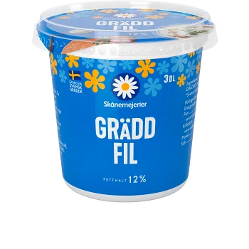 Gräddfil 12% 3dl Skånemejerier.