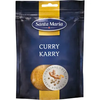 Kryddblandning Curry påse 72g Santa Maria.