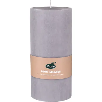 Blockljus Grå 1st Duni.