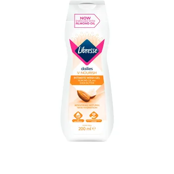 Intimtvätt Mandel Shea 200ml Libresse.