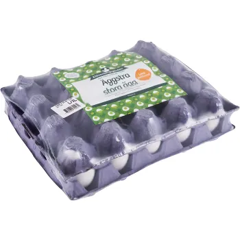 Ägg Äggstra stora L/XL 20-p Klöverbergsgården.