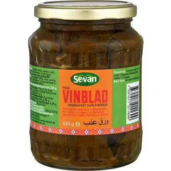 Vinblad i lag 620g Sevan.