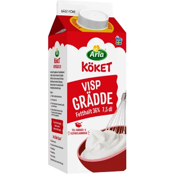 Vispgrädde 36% 7,5dl Arla Köket®.