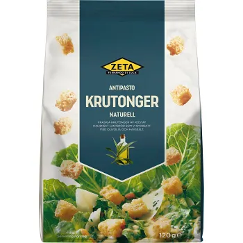 Krutonger Naturella 120g Zeta.