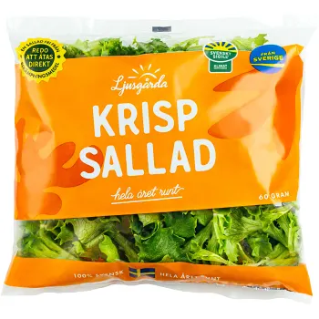 Krispsallad 60g Ljusgårda.