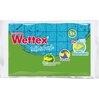 Wettex Soft & Fresh 5-p Vileda.