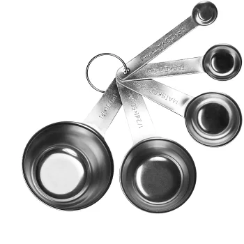 Måttsats Rostfri 5-delar ICA.