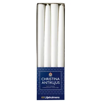 Antikljus Christina Vit 8-p Liljeholmens.