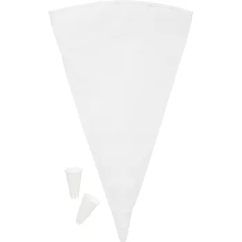 Gräddsprits med 3 munstycken Vit ICA.