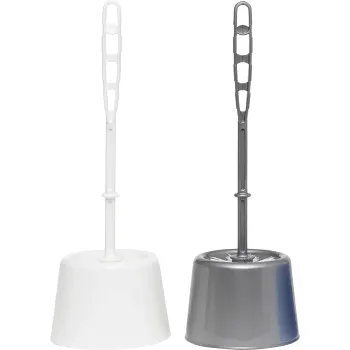 Wc-set Grå/vit ICA Basic.