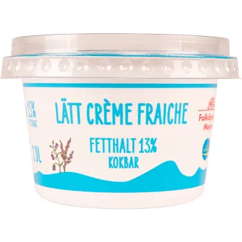 Lätt Crème Fraiche 13% 2dl Falköpings Mejeri.