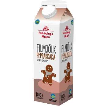 Pepparkaksfil 2,7% 1l Falköpings Mejeri.