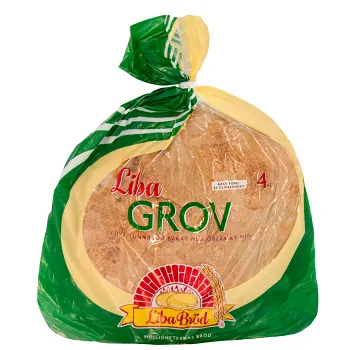 Tunnbröd grov 340g Liba Bröd.
