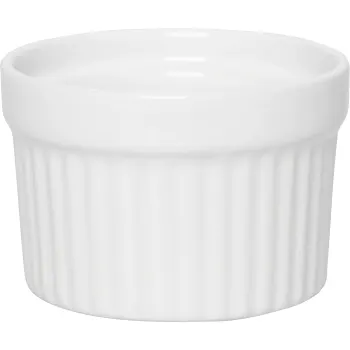Ramekin Rund Vit 9x5cm ICA.