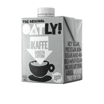 Havredryck iKaffe Barista 3% 500ml Oatly.