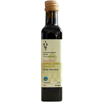 Äppelcidervinäger Hallon 250ml Gunnarshögs Gård.