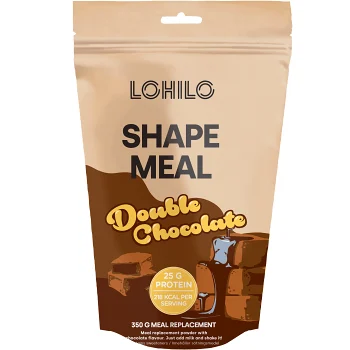 Måltidsersättning Shape Protein - Double Chocolate 350g Lohilo.
