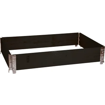 Pallkrage Svart 120x80cm ICA Garden.