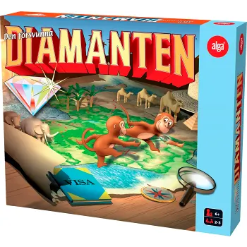 Spel Den försvunna Diamanten Alga.