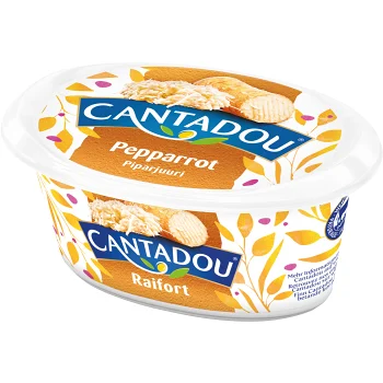 Färskost Pepparrot 140g Cantadou.