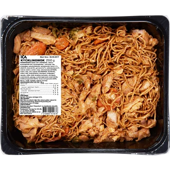Kycklingwok 2,5kg ICA.