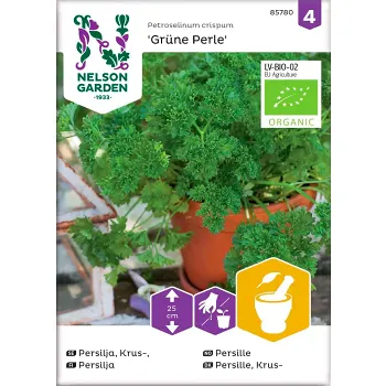 Persilja Mosskrusig Grüne Perle Organic Nelson Garden.
