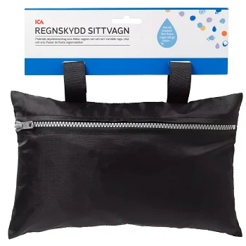 Regnskydd Sittvagn Svart ICA.