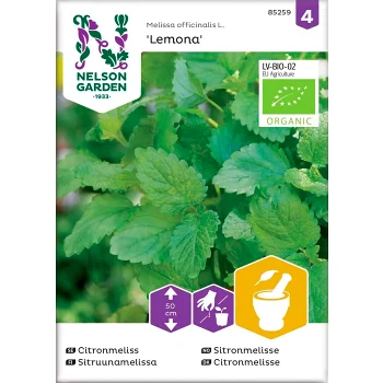 Citronmeliss Organic 1-p Nelson Garden.