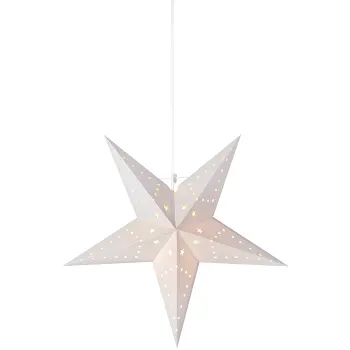 Julstjärna Jenny Vit 45cm ICA.