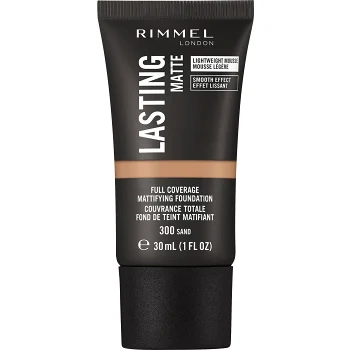 Foundation Lasting Matte nr 300 Sand 30ml Rimmel.